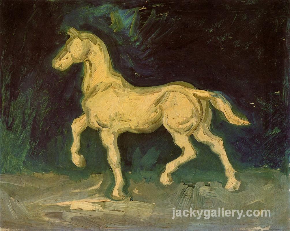Plaster Statuette of a Horse, Van Gogh painting